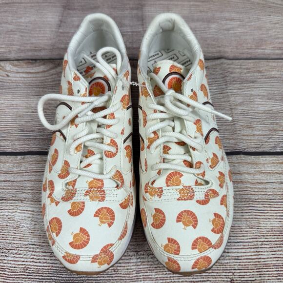 Saucony X Pardon Me Jazz Original "Thanksgiving Turkey" Print Sneakers Mens 6.5 - Picture 3 of 14